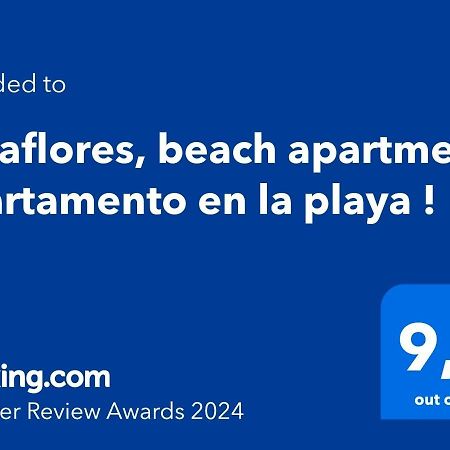 Miraflores, Beach Apartment, Apartamento En La Playa ! Ла Кала де Михас Екстериор снимка